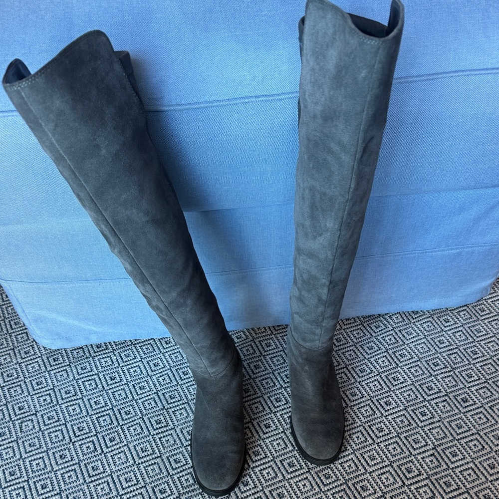 HP! ๐๐ Blondo Over the Knee Boots, Gray - Picture 4 of 6